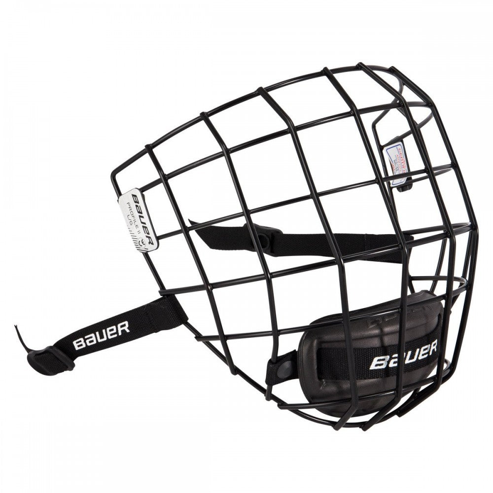 BAUER PROFILE II FACEMASK MEDIUM BLACK