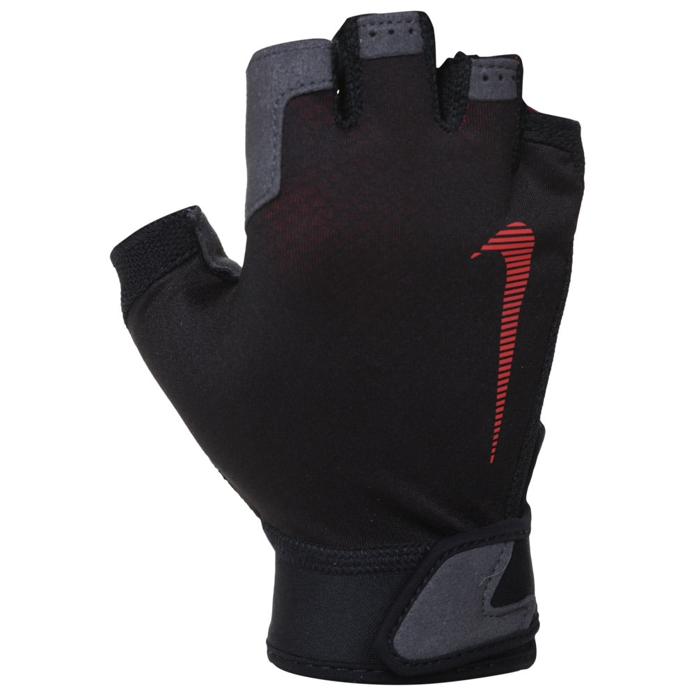 NIKE MEN'S ULTIMATE FITNESS GLOVE BLACK/CRIMSON