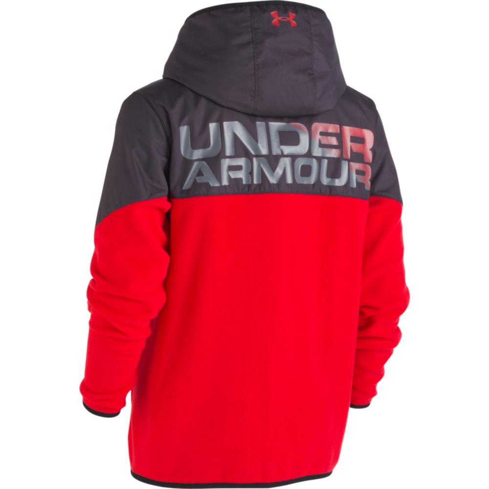 under armour jacket red
