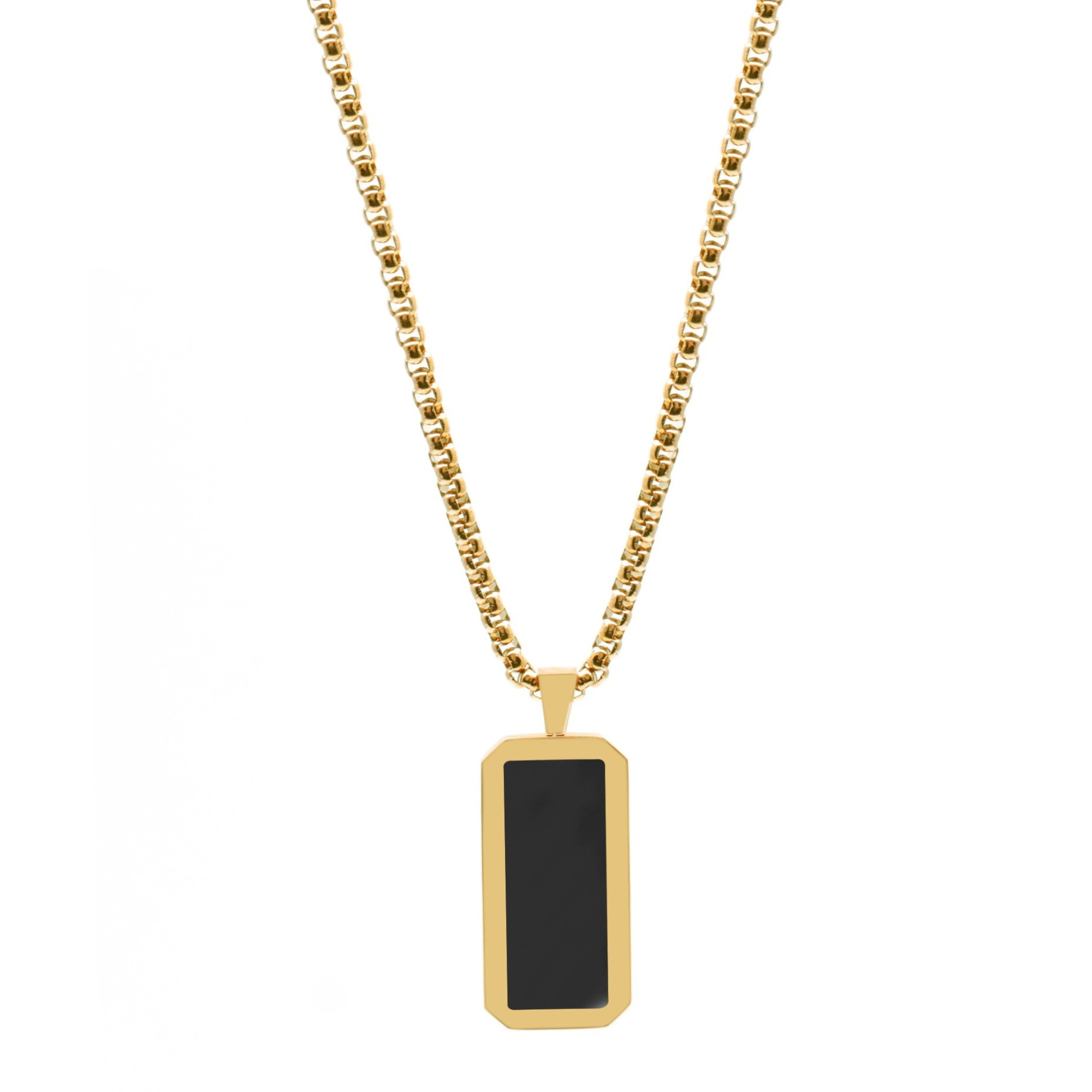 Shop Necklace For Men Rectangle Pendant with great discounts and prices  online - Feb 2024 | Lazada Philippines