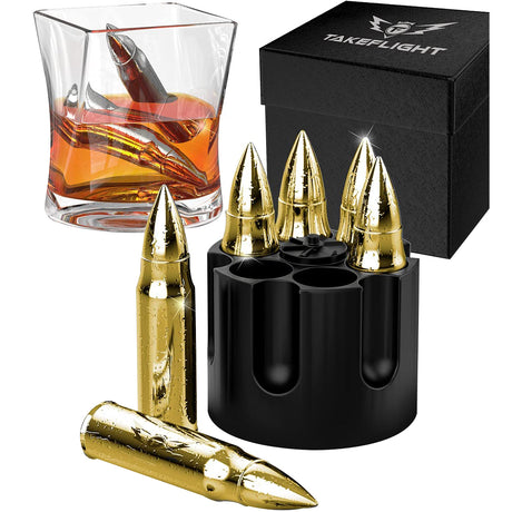 Handgun and Bullet Ice Cube Trays Set Cool TPR Pistol and -  Israel