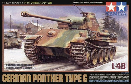 German Panther Type G Late Version. Escala 1:35. Marca Tamiya. Ref: 35176.  