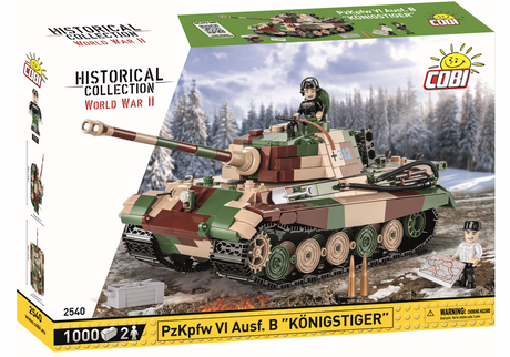Cobi, Tiger I #131 German Heavy Tank, 550 Piece Block Kit