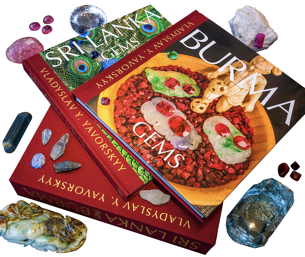 BURMA GEMS. SRI LANKA GEMS BOOK