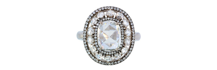 IVY New York ring with diamonds