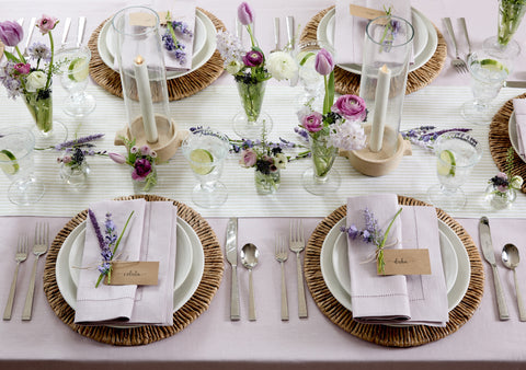 Solino Home Lilac Tablecloth
