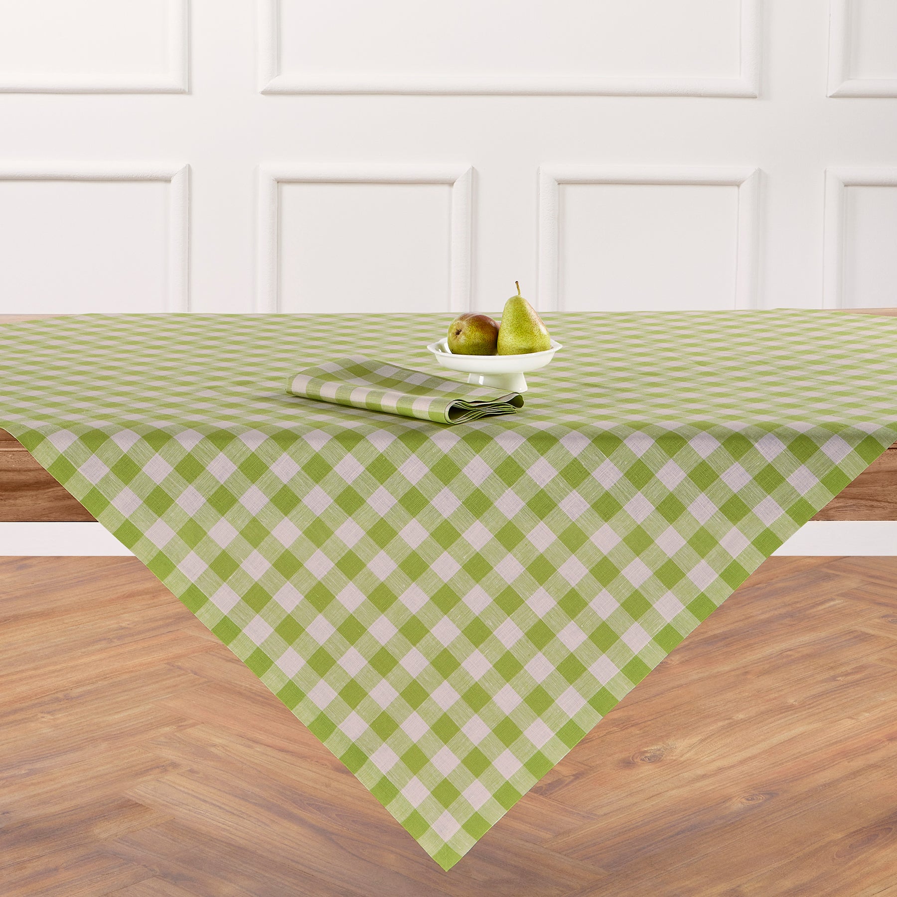 Morgan Check Table Throw