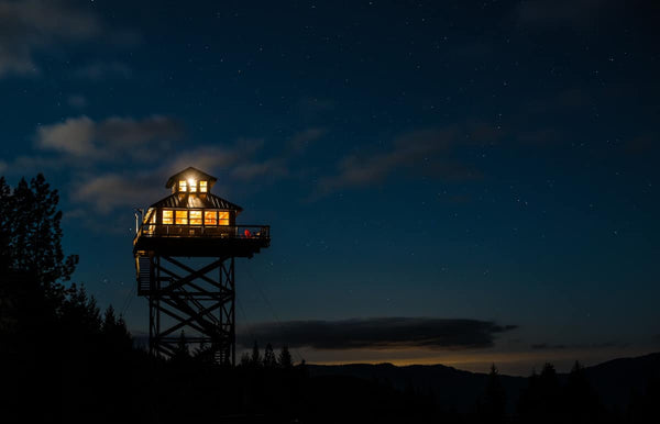 fire lookout airbnb