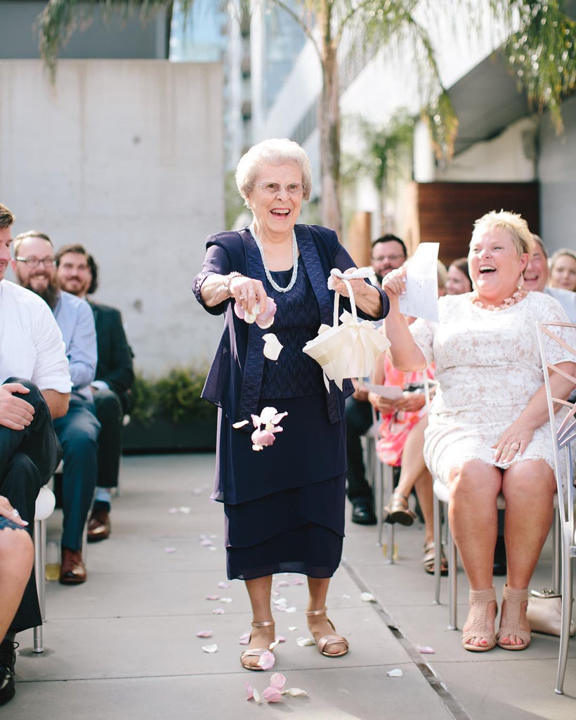 grandma flower girl