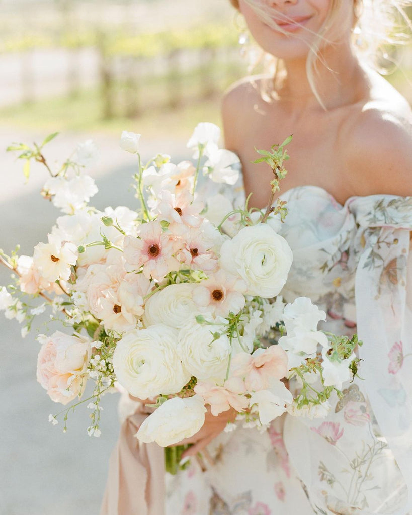 ranunculus wedding bouquet