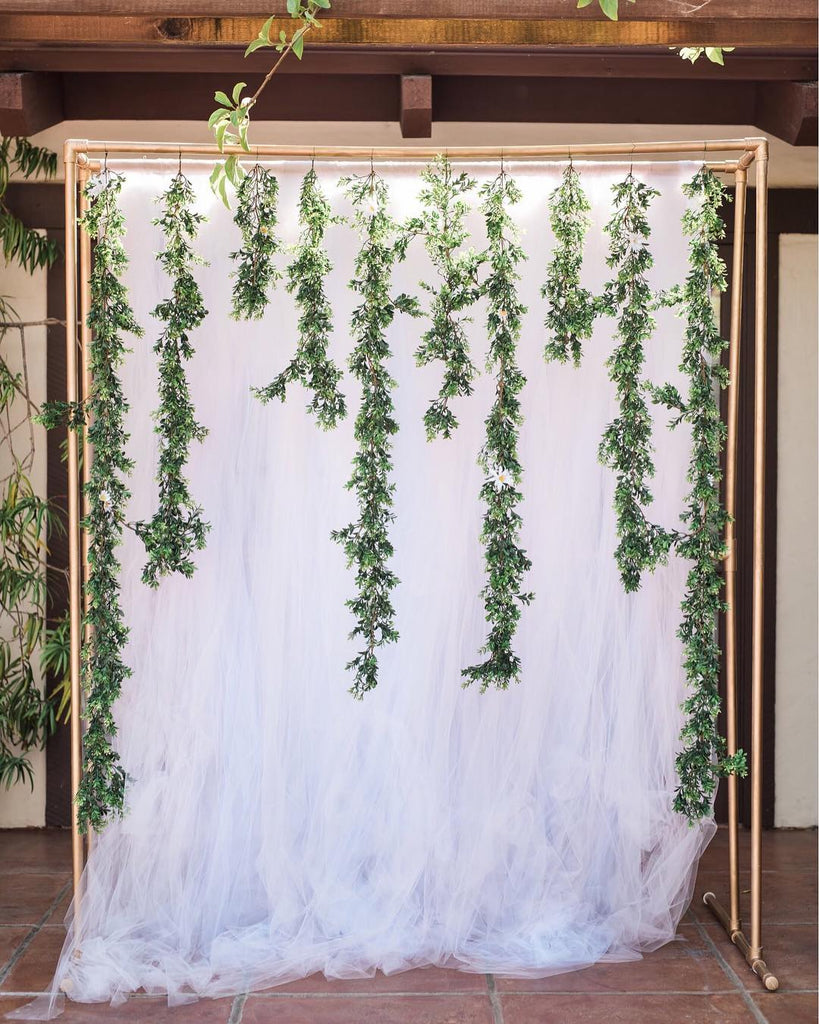 DIY wedding photo backdrop