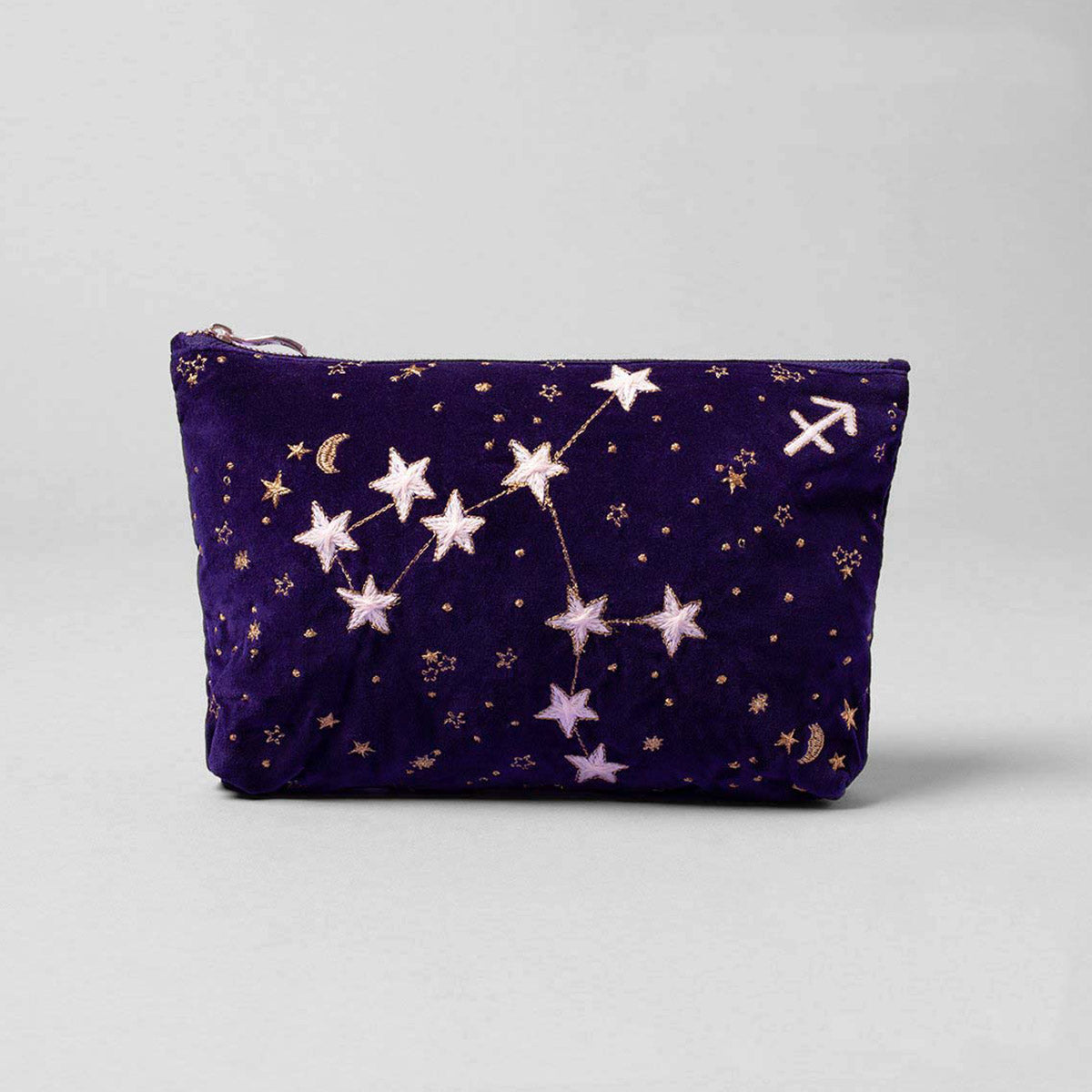 Sagittarius Velvet Travel Pouch – Sagittarius Pouch | Elizabeth Scarlett