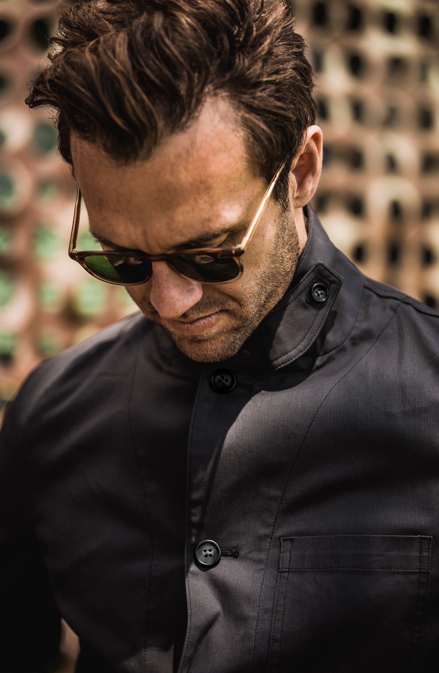 ギブソンジャケット The Gibson Jacket in Dark Asphalt Collection