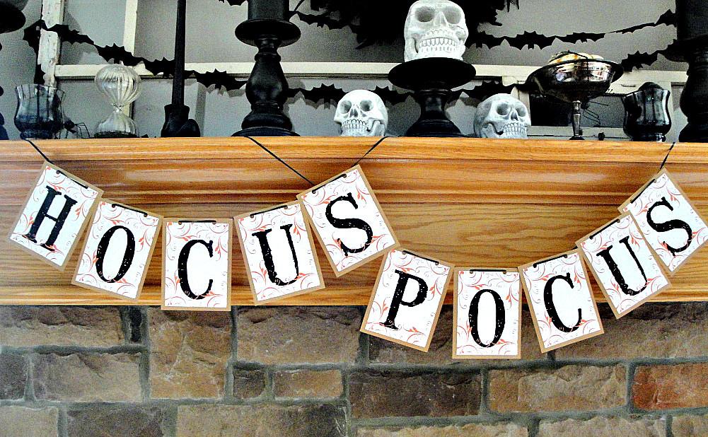 Hocus Pocus Halloween Sign