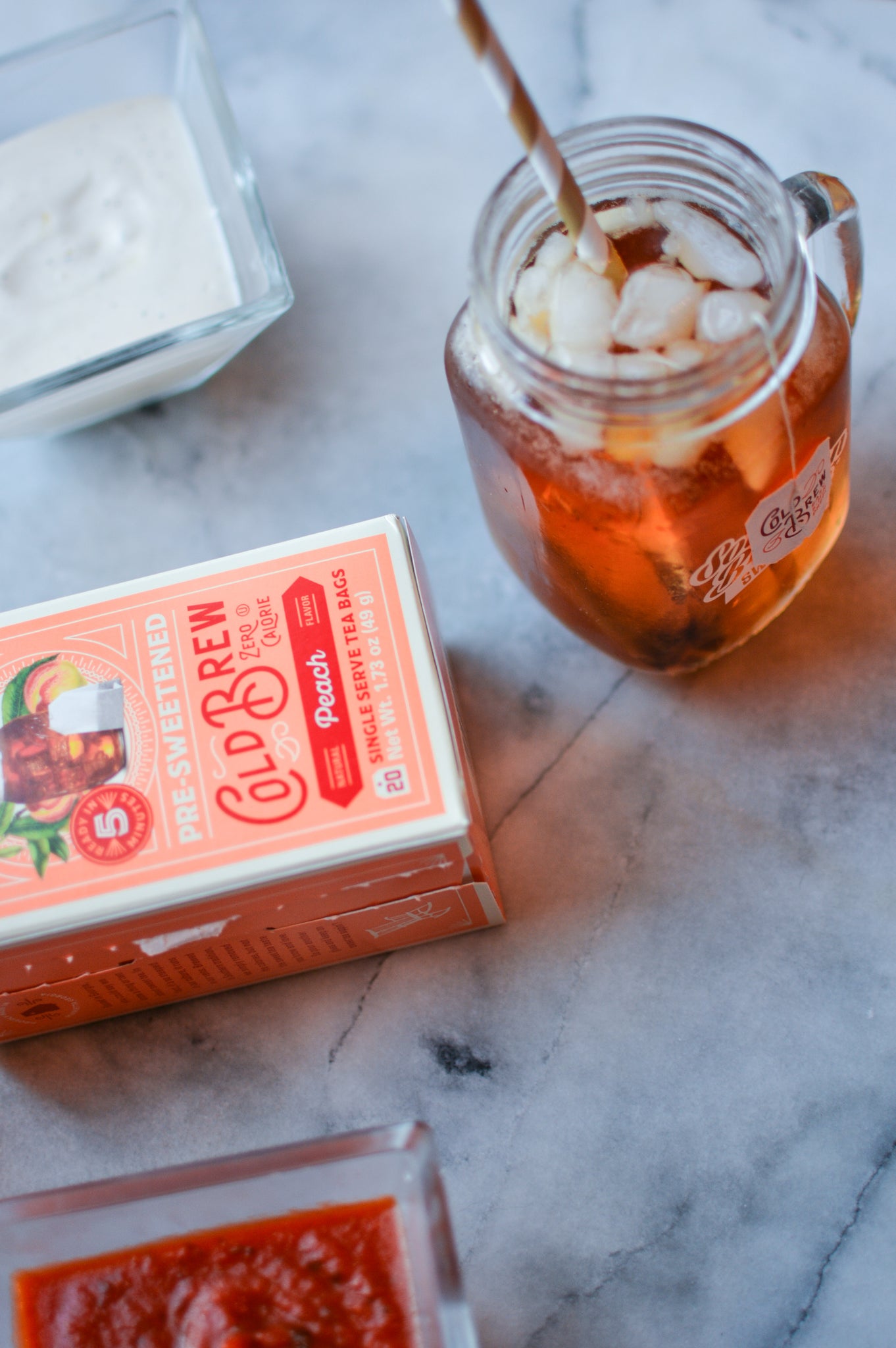 zero calorie sweet tea cold brew