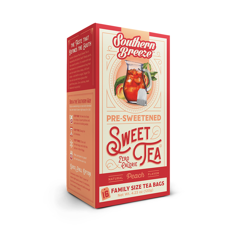 Peach Sweet Iced Tea - Southern Breeze Sweet Tea