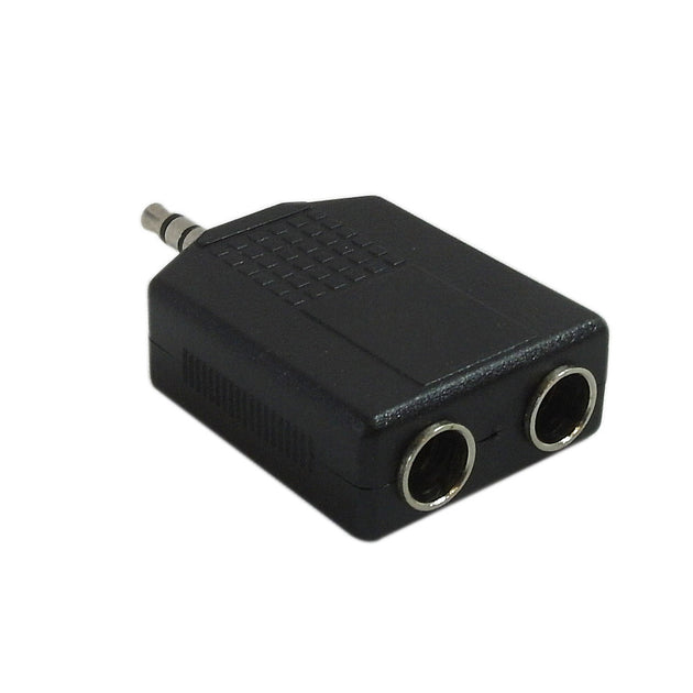 3 5mm Stereo Male To 2 X 1 4 Inch Stereo Female Adapter Cablechum