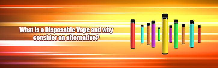 What is a Disposable Vape - and consider an alternative ?