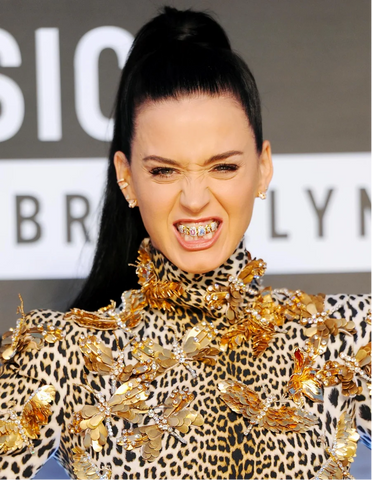 Katy Perry's Diamond-Encrusted Grill