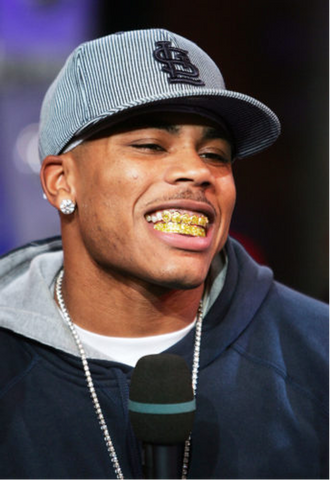 Nelly's Gold Plated Grillz