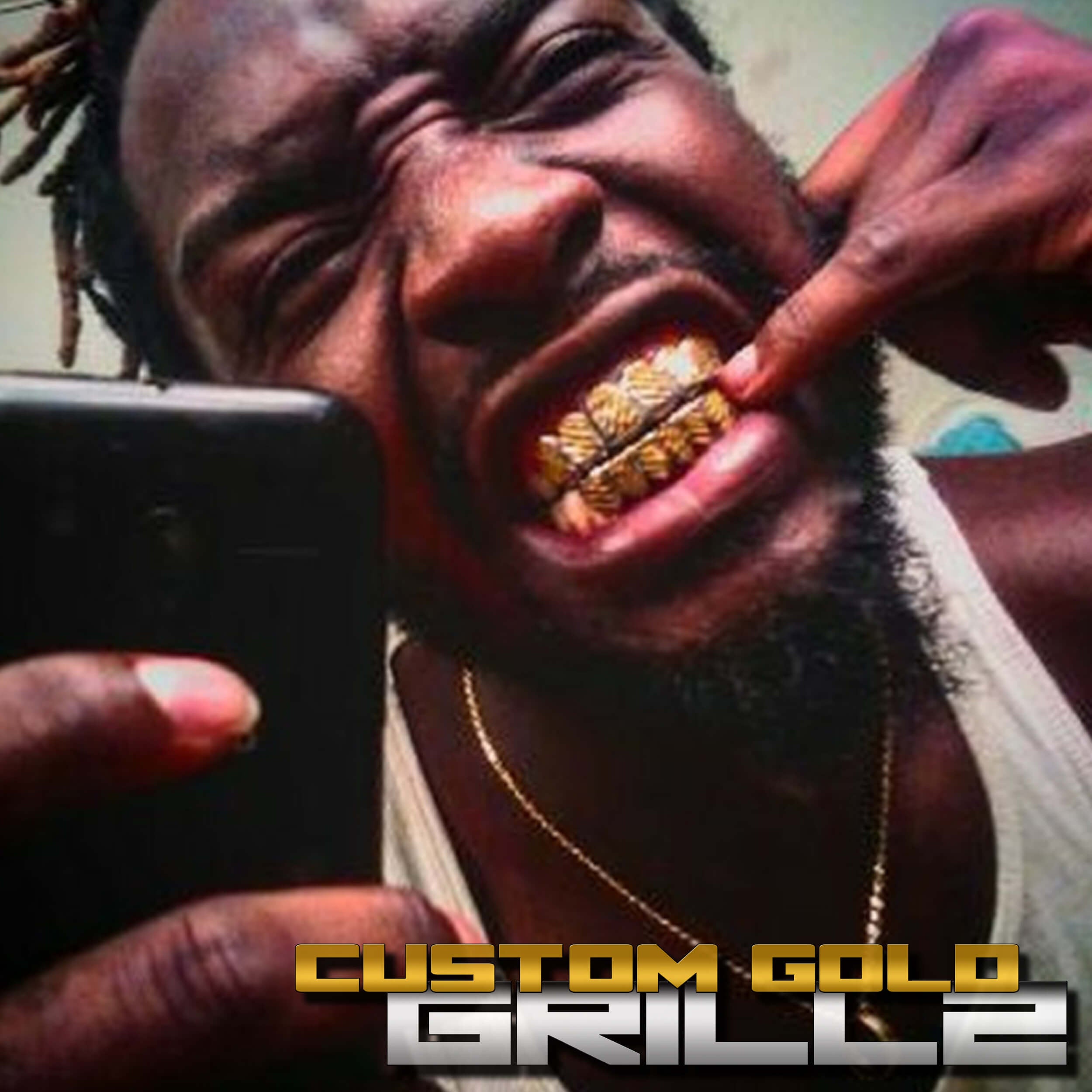 Gold Grill Set