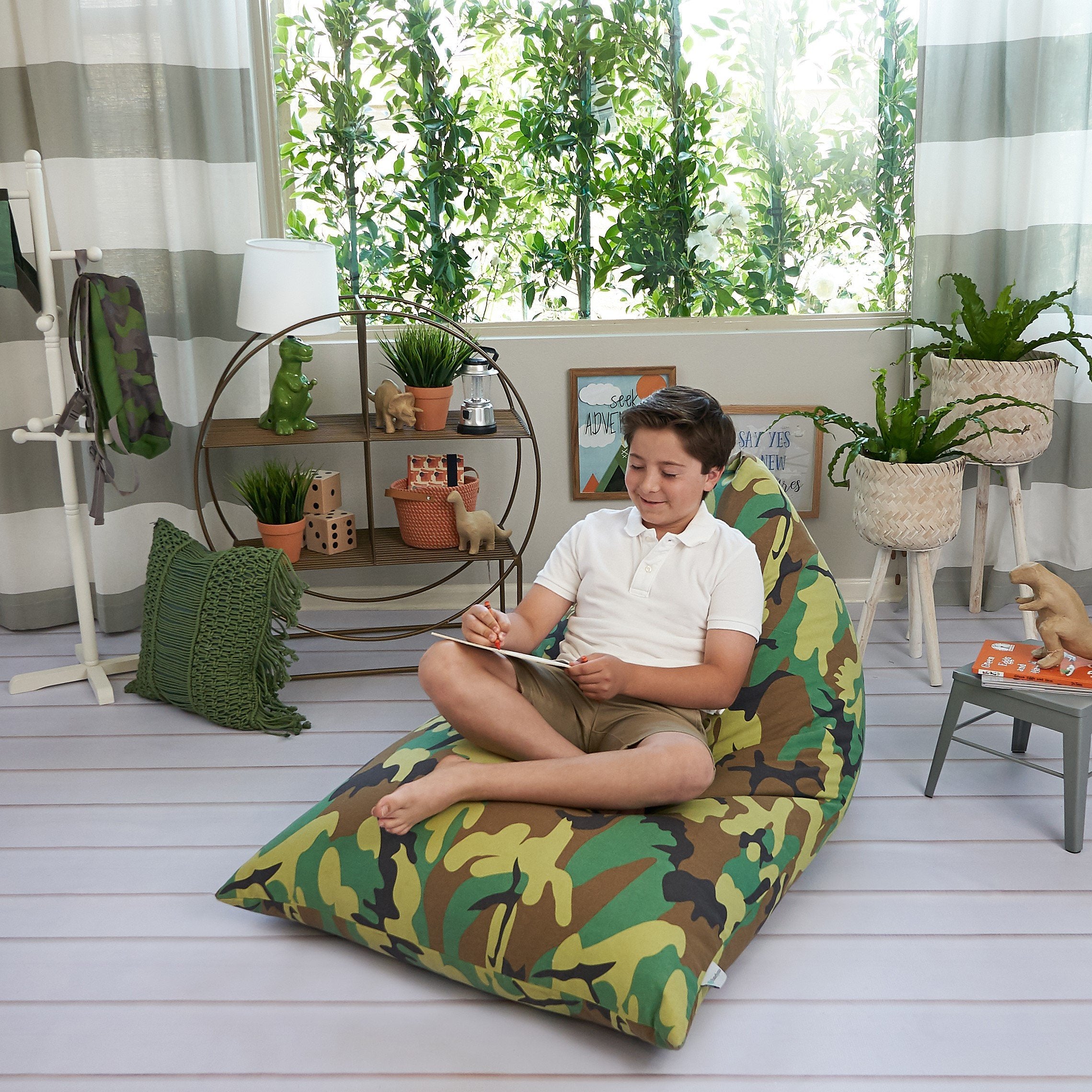 stuffed animal bag chair