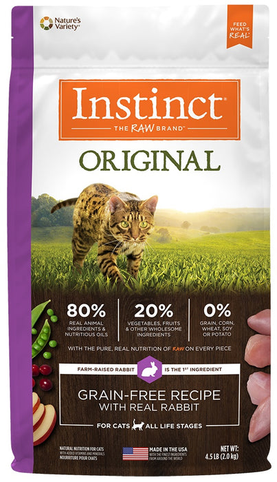 instinct raw boost cat food rabbit