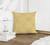 MADRAS YELLOW Accent Pillow By Kavka Designs