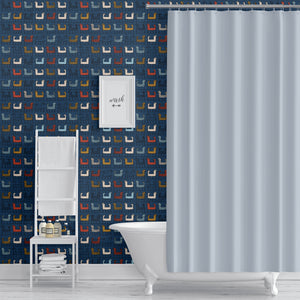 ZAGROS BLUE Peel and Stick Wallpaper By Becky Bailey