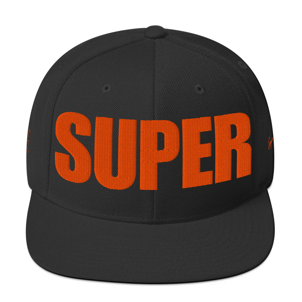 Super Style 2 Ora/Blk - Snapback Hat