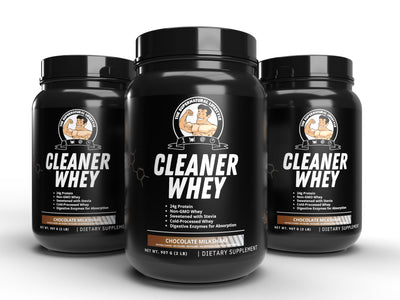 2lb Cleaner Whey - Chocolate, Train Like Aaron