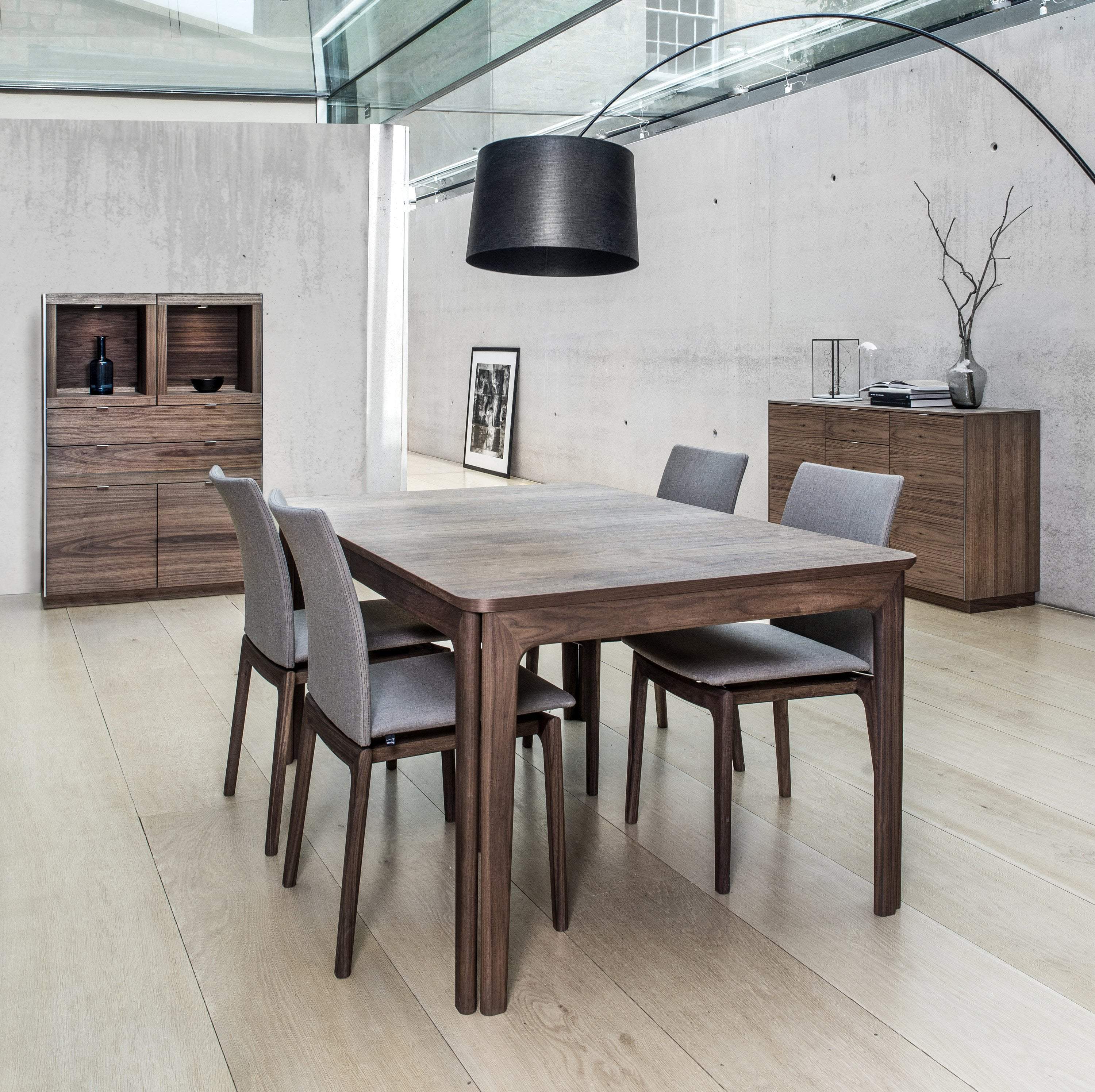 skovby dining table and chairs