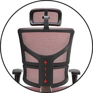 X-Chair - Height Adjustable Backrest