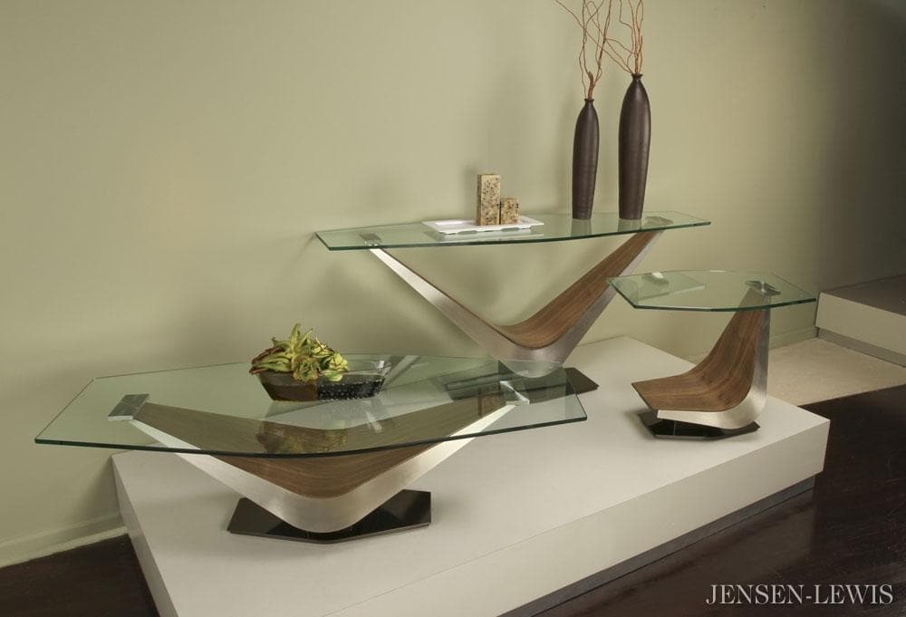 Contemporary Glass Desk Victor | Elite Modern