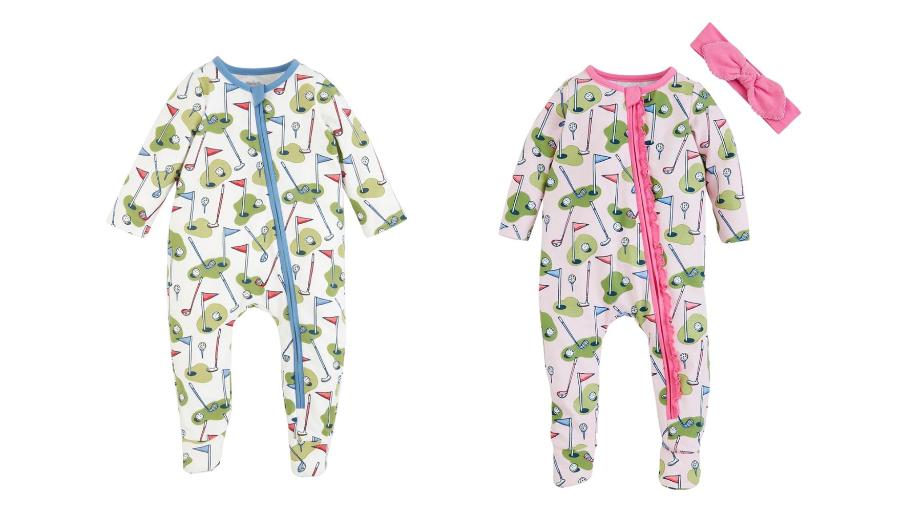 golf baby sleepers for boys and girls