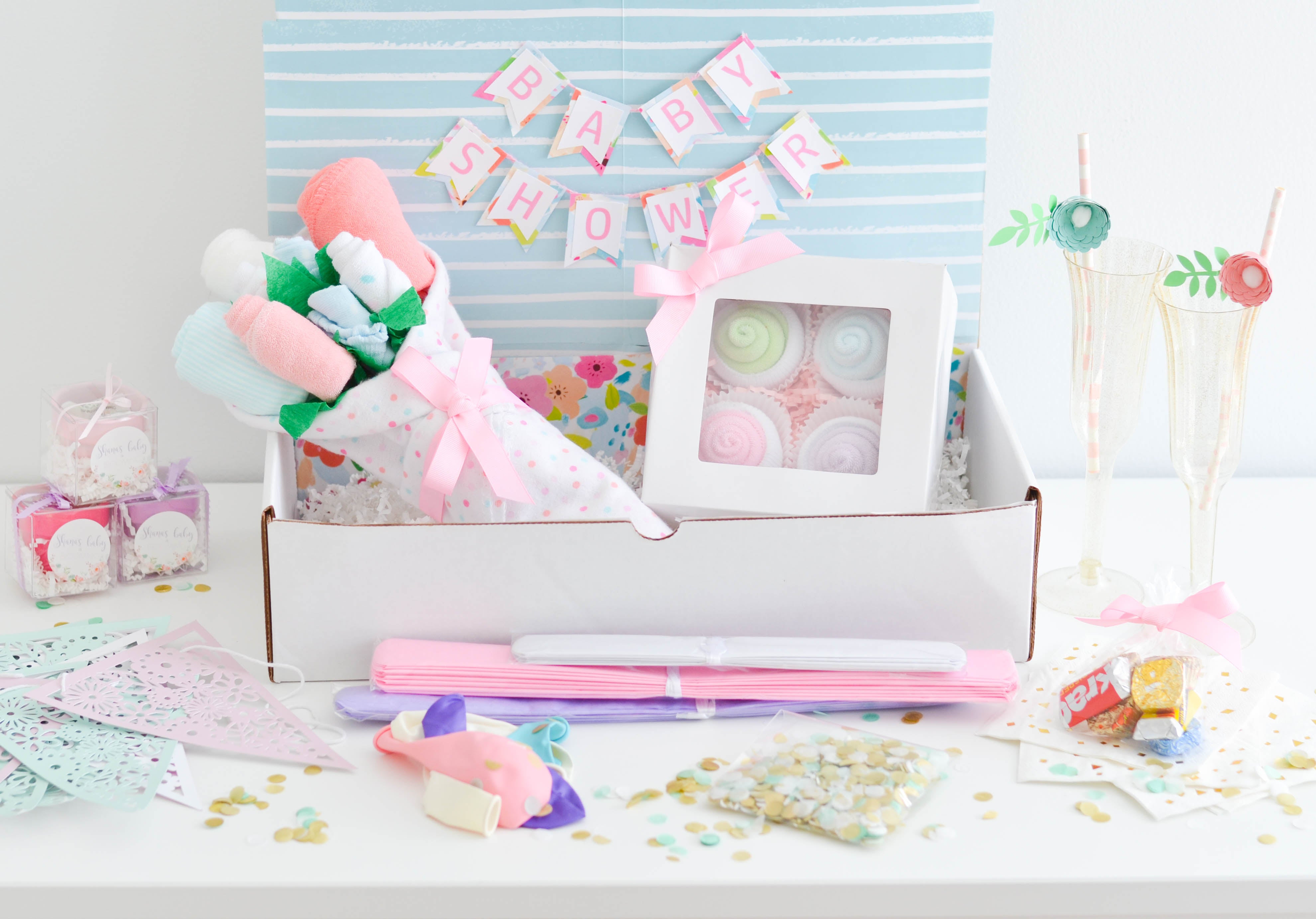 baby shower in a box