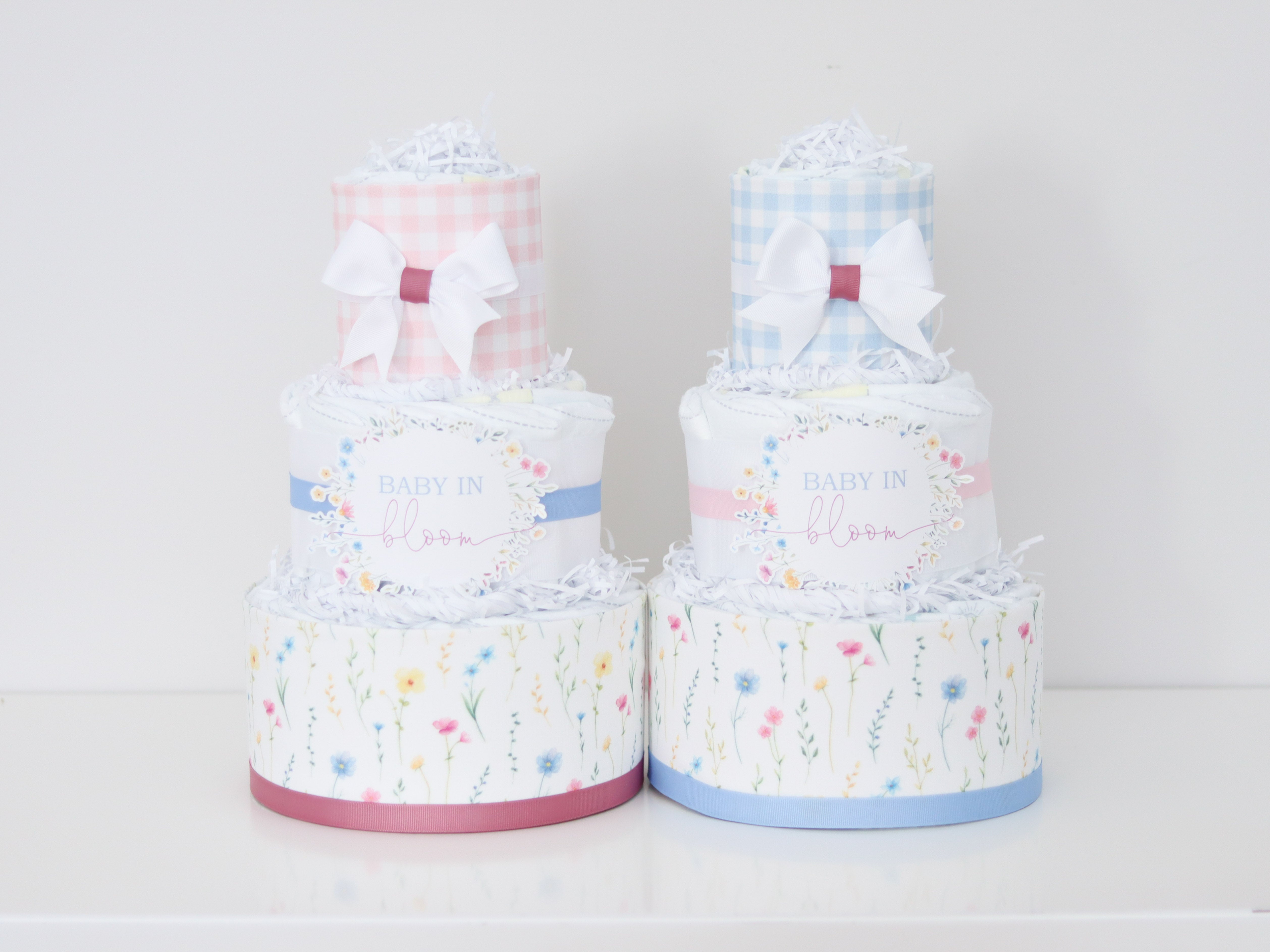 wildflower diaper cakes