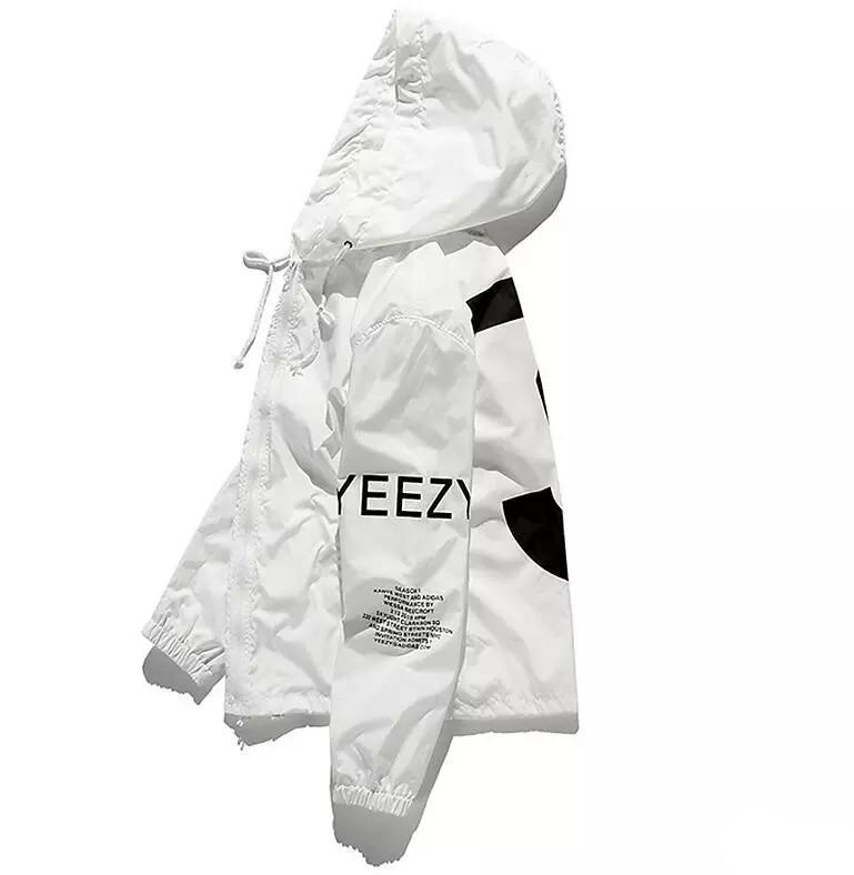 adidas white yeezy jacket
