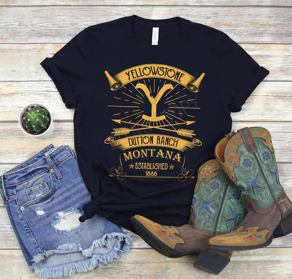 Yellowstone Dutton Ranch T-Shirt – Whiskey Road Boutique