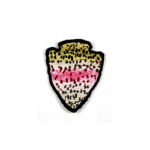 The Parks - Brook Trout - Iron On Fly Fishing Patch – Foundry Fishing