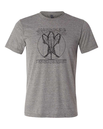 The Vitruvian Trout - Color Options - Fly Fishing Shirt – Foundry Fishing