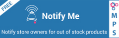 ShopifyアプリのNotify Me
