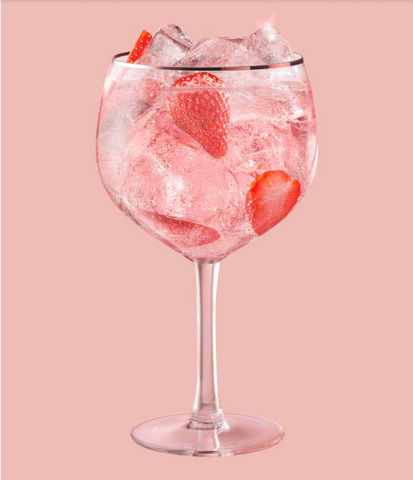 cocktail pink gin