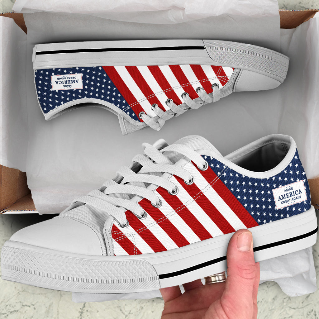 women's american flag sneakers