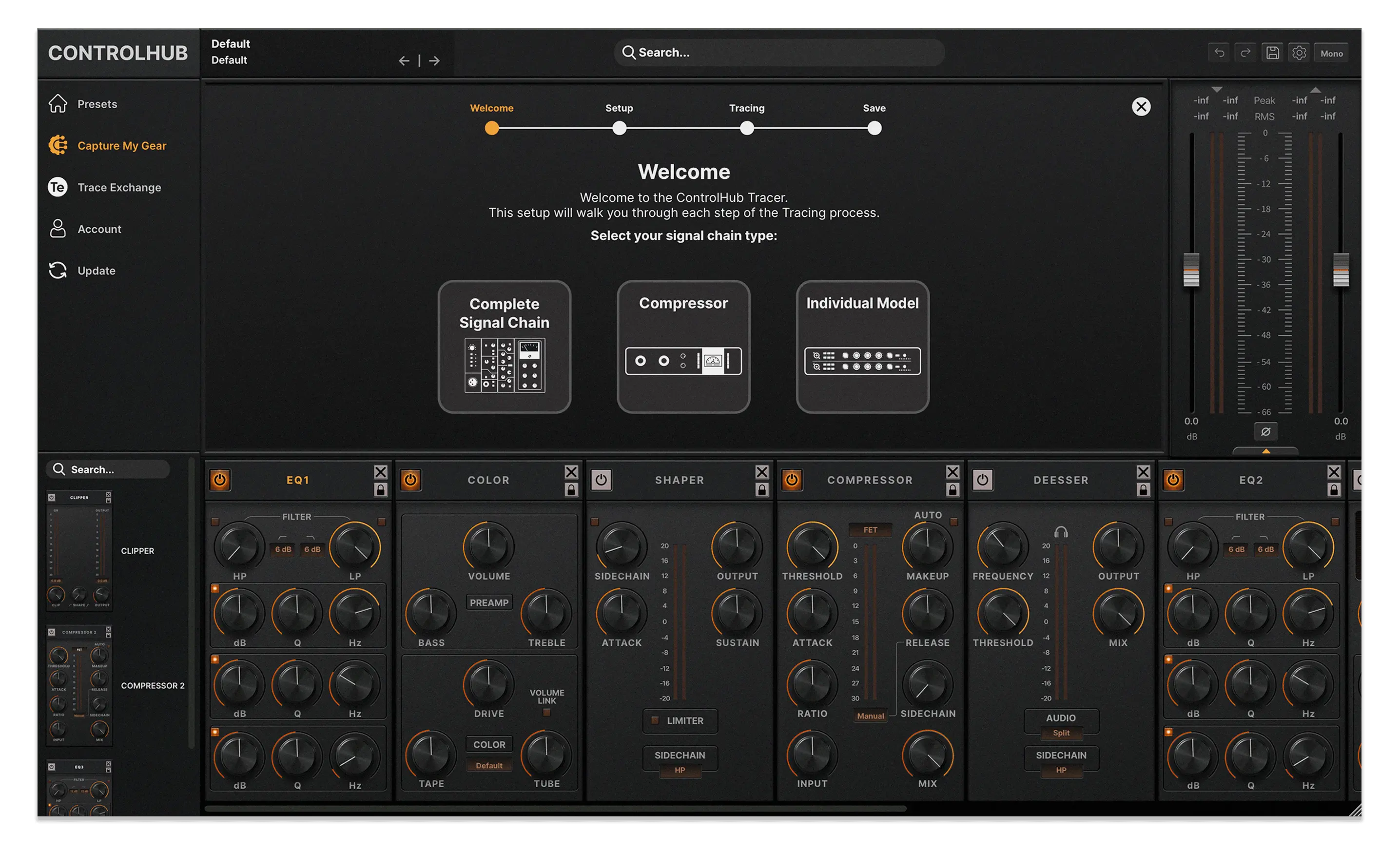 Step 1 - Select Gear Type