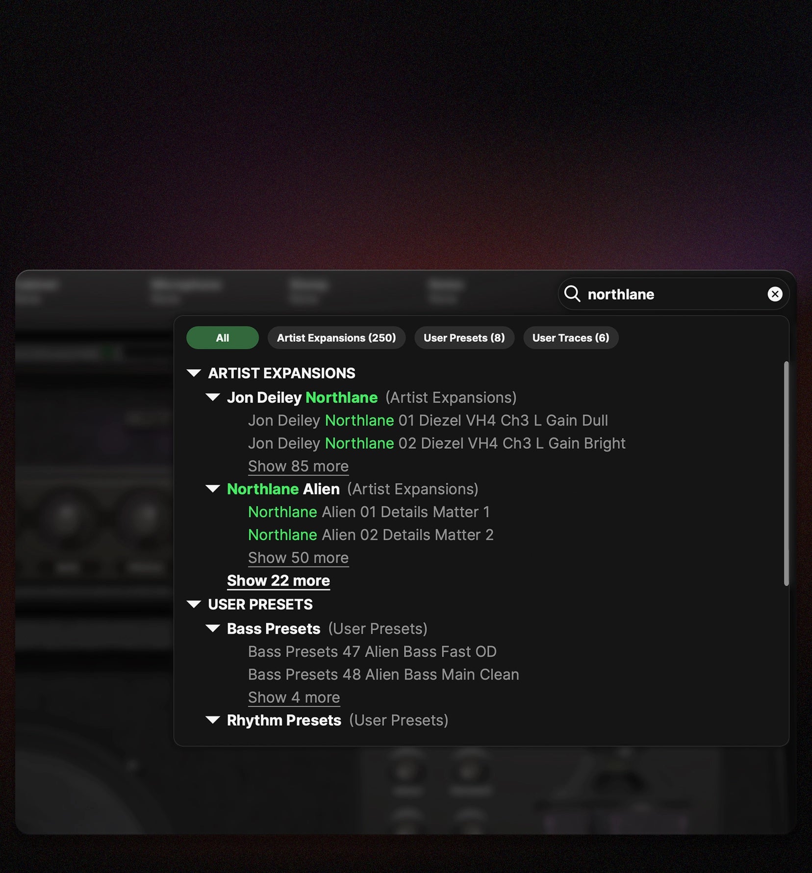 Preset Browser