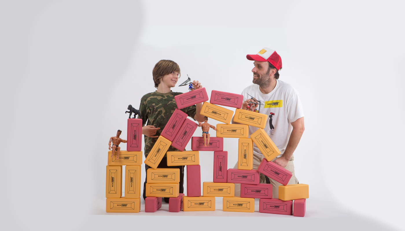 large foam play bricks