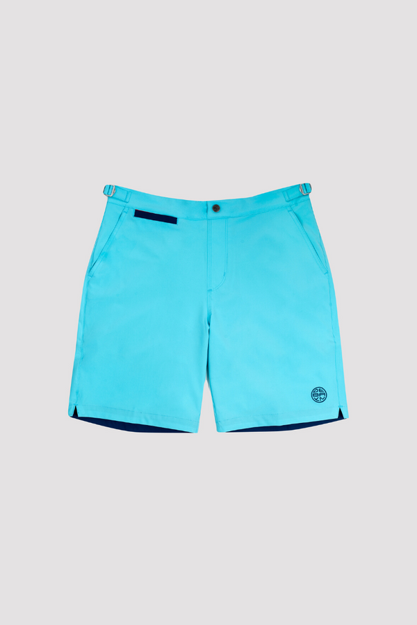 mens light blue swim shorts