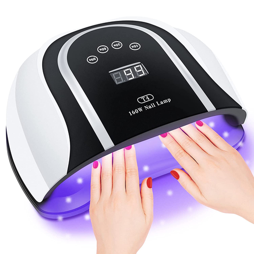 UV LED Nail Lamp, FINGART Nail Dryer 150W with 57 LED UV Beads, UV Nai –  SHECAGO BEAUTY SOURCE