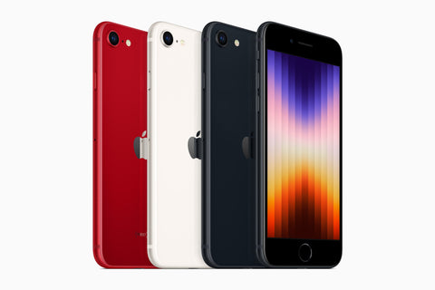 iPhone SE 2022 range in multiple colours